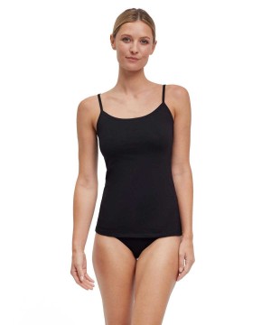 Bras & Tops Dama Falke 2-Pack Top Daily Comfort Negrii | 5812KANMH