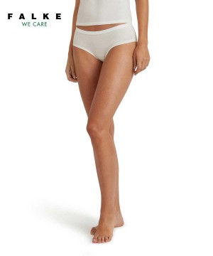 Bras & Tops Dama Falke Hipster Daily ClimaWool Albi | 3249PVSJG