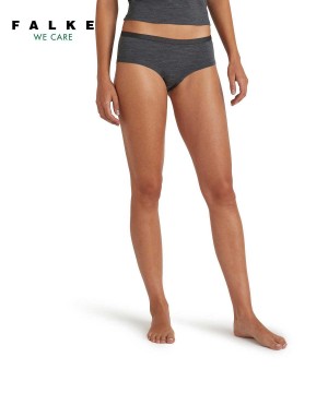 Bras & Tops Dama Falke Hipster Daily ClimaWool Gri | 5039NHUGL