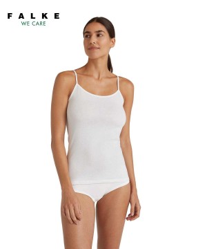 Bras & Tops Dama Falke Top Daily Natural Albi | 9536WHSGX