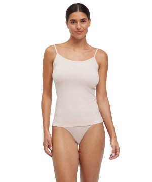 Bras & Tops Dama Falke Top Round-neck Daily Climate Control Bej | 0513OBLFH