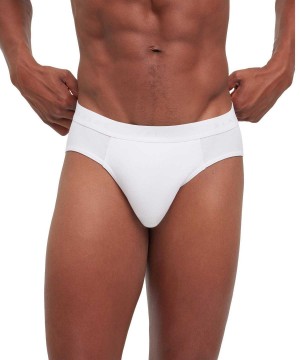 Chiloți Barbati Falke 2-Pack Slip Daily Comfort Albi | 5649AUPXB