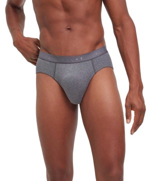 Chiloți Barbati Falke 2-Pack Slip Daily Comfort Gri | 9463YFRCP