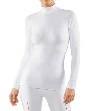 Cămașă Cu Mânecă Lungă Dama Falke Long sleeve shirt Maximum Warm Albi | 2739MTOBD