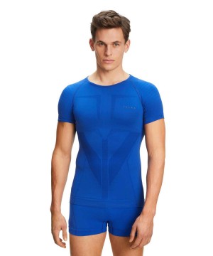 Cămașă Cu Mânecă Scurtă Barbati Falke T-Shirt Warm Albastri | 8146AQWEG