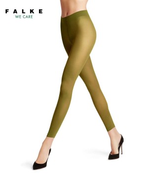Colanti Dama Falke Pure Matt 50 DEN Leggings Verzi | 7026JCIUE