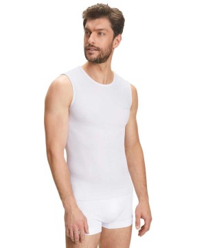Functional Underwear Barbati Falke Singlet Warm Albi | 4027KEVUI