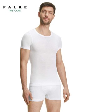Functional Underwear Barbati Falke T-Shirt Ultralight Cool Albi | 8469VWDJX