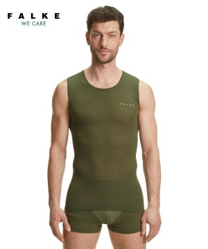 Functional Underwear Barbati Falke Top Ultralight Cool Verzi | 7934LMVZS