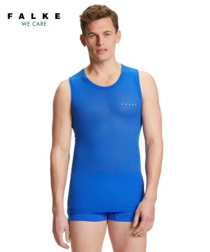 Functional Underwear Barbati Falke Top Ultralight Cool Albastri | 5124ITHWJ