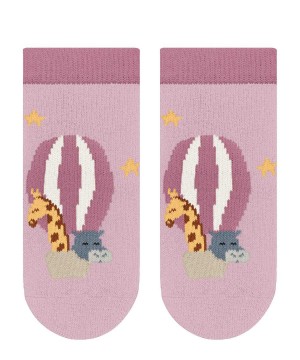 House Socks & Slippers Bebelusi Falke Baby Balloon Animals Slippers Roz | 9458VIAUE