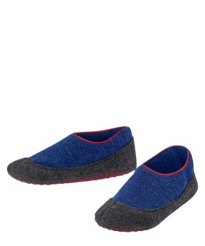House Socks & Slippers Copii Falke Cosyshoe Slippers Albastri | 4792FBHED