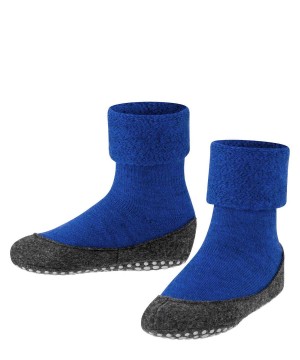 House Socks & Slippers Copii Falke Cosyshoe Minis Slippers Albastri | 8271NFYIO
