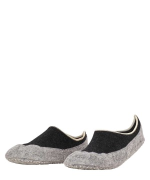 House Socks & Slippers Dama Falke Cosyshoe Slippers Gri | 6718HIMES
