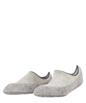 House Socks & Slippers Dama Falke Cosyshoe Slippers Gri | 8327NQMFO