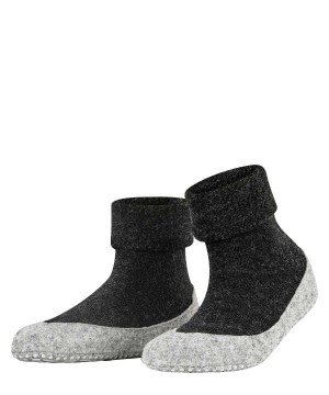 House Socks & Slippers Dama Falke Cosyshoe Slippers Gri | 7296FYPSL