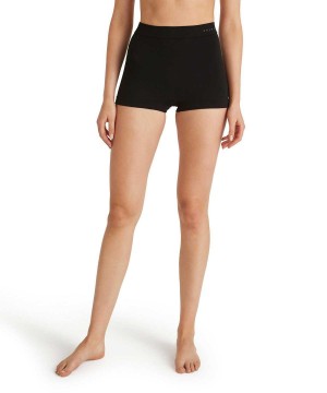 Lenjerie Dama Falke Boxer Wool-Tech Light Negrii | 4213ZNTWK