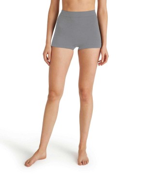 Lenjerie Dama Falke Boxer Wool-Tech Light Gri | 0531CXPAB