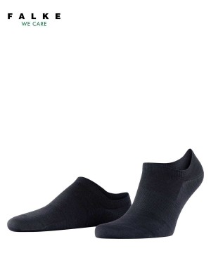 No Show Socks Barbati Falke ClimaWool Invisibles Albastri | 6895WVEIQ