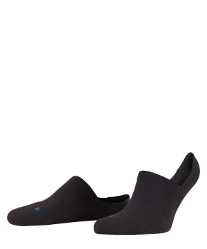 No Show Socks Barbati Falke Cool Kick Invisibles Negrii | 8642GTQHS