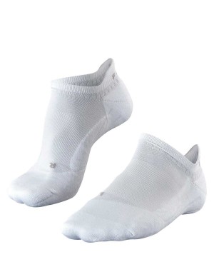 No Show Socks Barbati Falke GO2 Invisible Golf Invisibles Albi | 9538NVIUC
