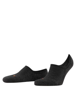 No Show Socks Barbati Falke Keep Warm Invisibles Gri | 2013AXQHY