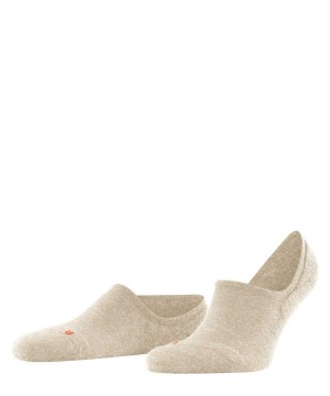 No Show Socks Barbati Falke Keep Warm Invisibles Bej | 6187FWKQV