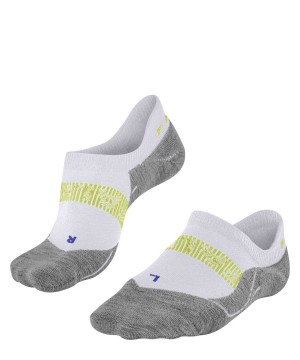 No Show Socks Barbati Falke RU4 Endurance Cool Invisible Running Invisibles Albi | 9273GYRAJ