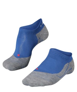 No Show Socks Barbati Falke RU4 Endurance Invisible Running Invisibles Albastri | 6243DBTGF