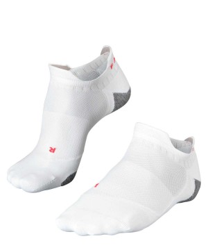 No Show Socks Barbati Falke RU5 Race Invisible Running Invisibles Albi | 0143BLNEX