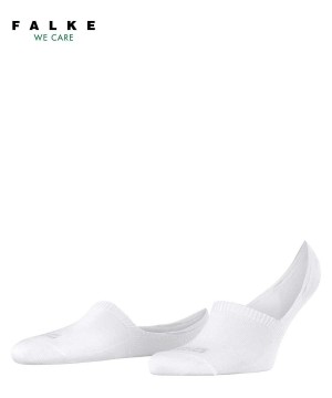 No Show Socks Barbati Falke Step High Cut Invisibles Albi | 7934EMPXH