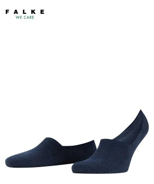 No Show Socks Barbati Falke Step High Cut Invisibles Albastri | 1387TBSIM