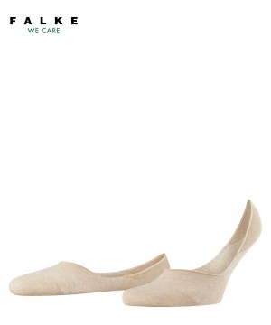 No Show Socks Barbati Falke Step Medium Cut Invisibles Bej | 4951DICLH