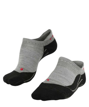 No Show Socks Barbati Falke TK5 Wander Invisible Trekking Invisibles Gri | 8512ATSHE