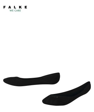 No Show Socks Copii Falke Ballerina Invisibles Negrii | 4973NLAKF