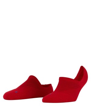 No Show Socks Dama Falke Cool Kick Invisibles Rosii | 7189KRHMG