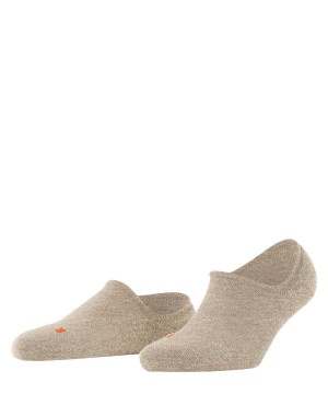 No Show Socks Dama Falke Keep Warm Invisibles Bej | 8276HKYGQ