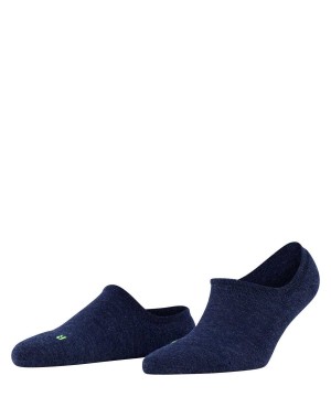 No Show Socks Dama Falke Keep Warm Invisibles Albastri | 9846CWEJN