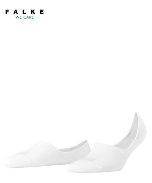 No Show Socks Dama Falke Step High Cut Invisibles Albi | 2748OZMAD