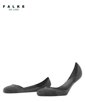 No Show Socks Dama Falke Step Medium Cut Invisibles Negrii | 6754KLPHU
