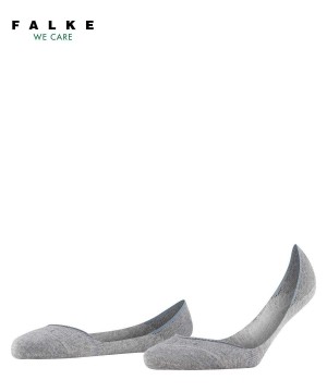 No Show Socks Dama Falke Step Medium Cut Invisibles Gri | 1205UYTDV