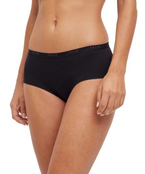 Panties & Slips Dama Falke 2-Pack Hipster Daily Comfort Negrii | 8072WIZYR