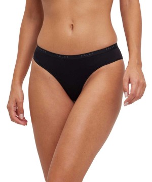 Panties & Slips Dama Falke 2-Pack Slip Daily Comfort Negrii | 2354JGOLB