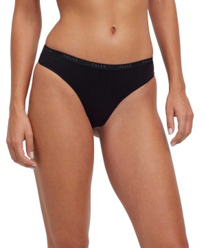 Panties & Slips Dama Falke 2-Pack Thong Daily Comfort Negrii | 2597OFUXD