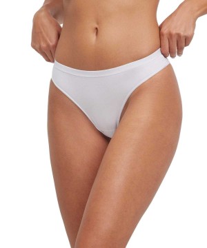 Panties & Slips Dama Falke 2-Pack Thong Daily Comfort Albi | 8692DVKCA