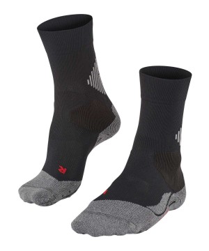 Sosete Barbati Falke 4GRIP Stabilizing Socks Negrii | 9048FRAEG