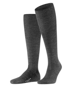 Sosete Barbati Falke Airport Knee-high Socks Gri | 3742QRDVT