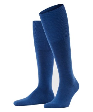 Sosete Barbati Falke Airport Knee-high Socks Albastri | 7085DCOBZ