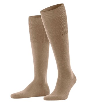Sosete Barbati Falke Airport Knee-high Socks Maro | 1865HJEQF