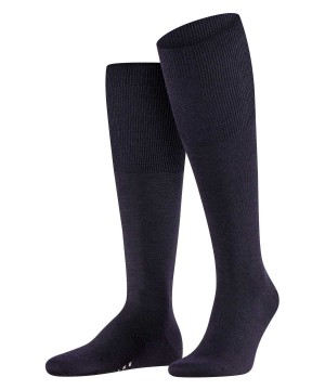 Sosete Barbati Falke Airport Knee-high Socks Albastri | 5719JEAPH